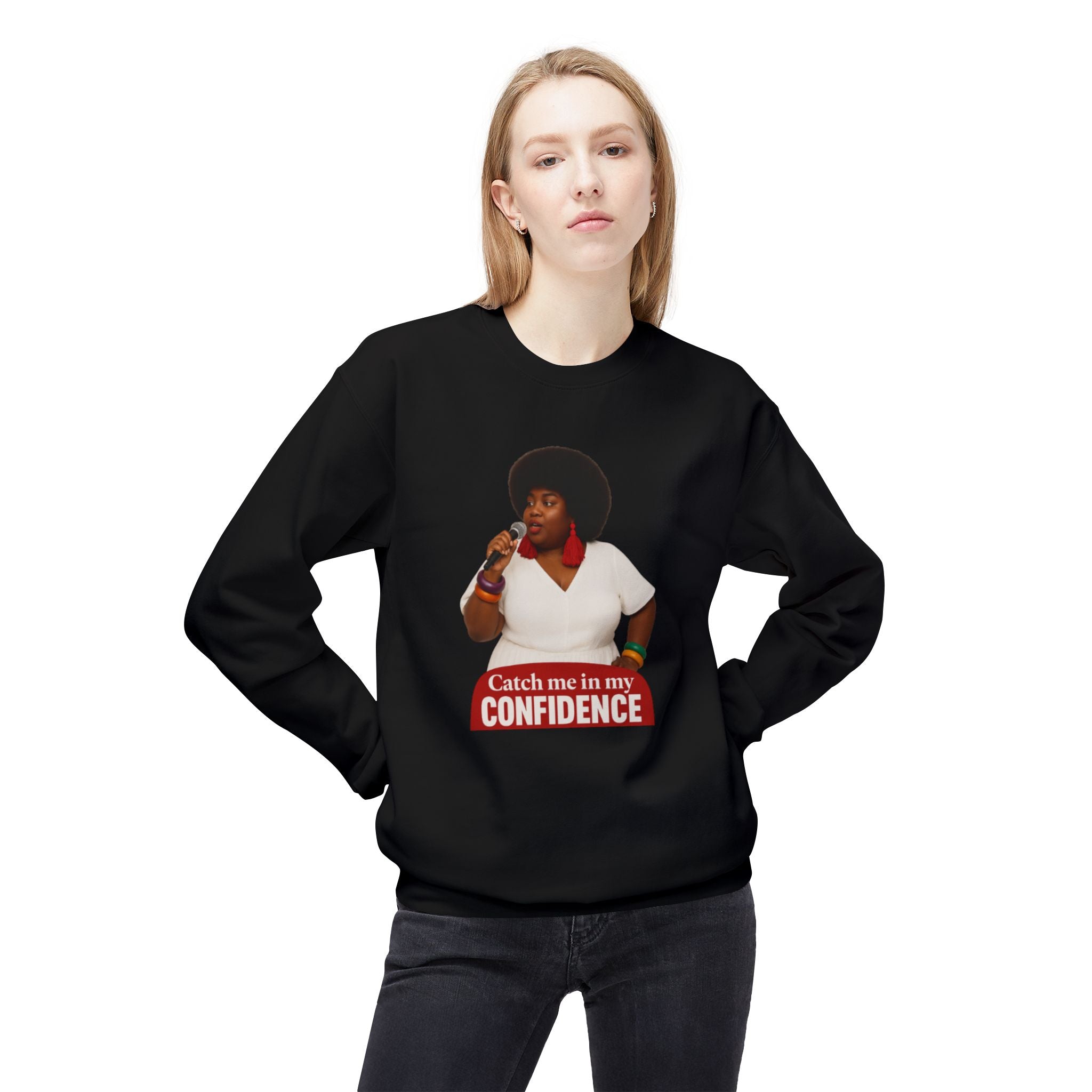 Born for This Stage Sweatshirt - Unisex Midweight Fleece Crewneck